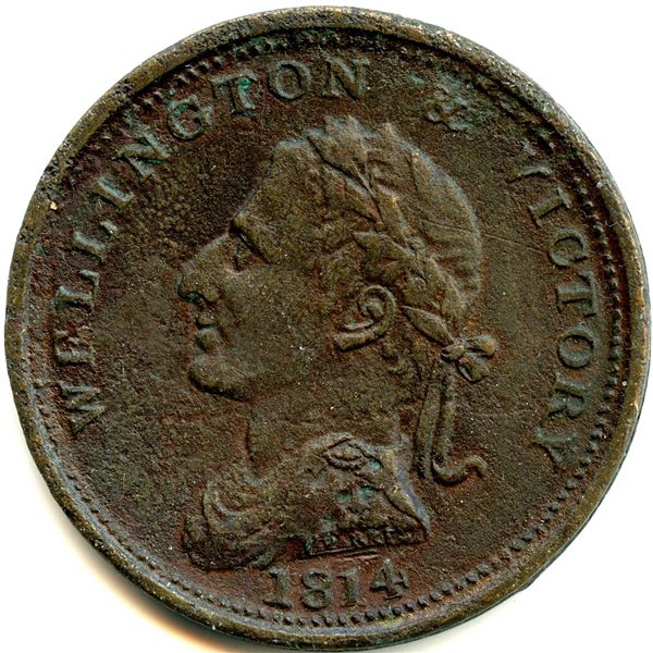 Lot of Six Wellington Related Tokens and Medals.