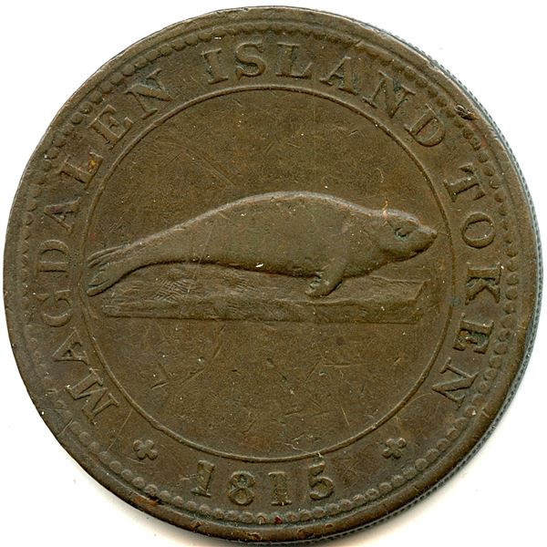Magdalen Island Token.