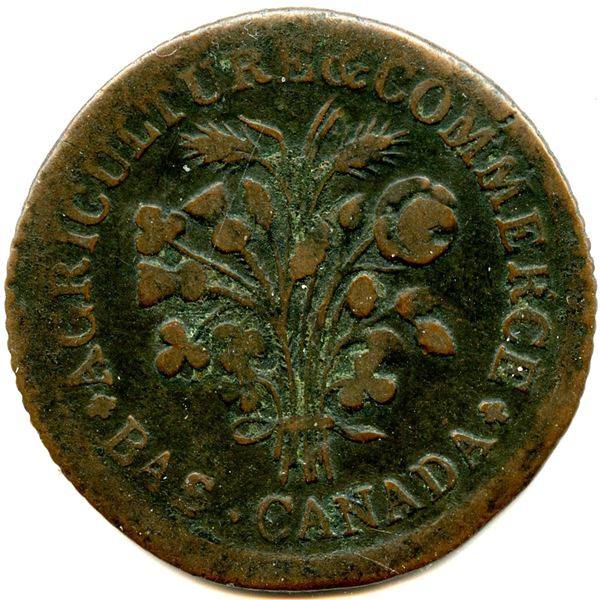 Lot of Nine Br 674 Bouquet Sou Tokens.