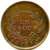 Image 18 : Lot of Fifteen Bouquet Sou Tokens.