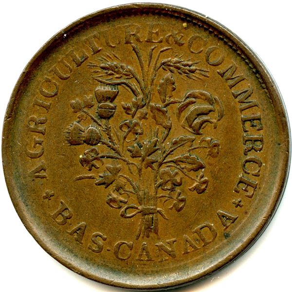 Lot of Fifteen Bouquet Sou Tokens.