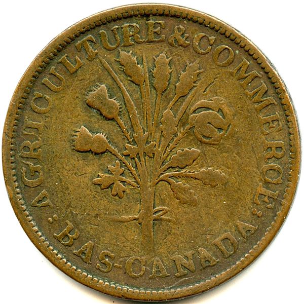 Lot of  Fourteen Bouquet Sou Tokens.