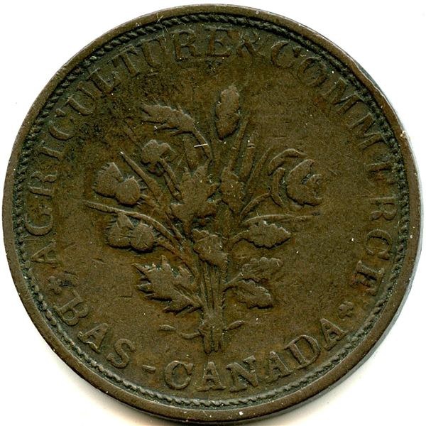 Lot of  Eleven Bouquet Sou Tokens.