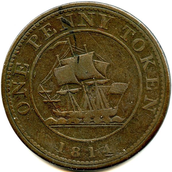 Lot of Four Richard Hurd Lower Canada Tokens.