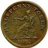 Image 2 : Br 1004 1812 Bale Marked S.J.& Co. Lower Canada Token.