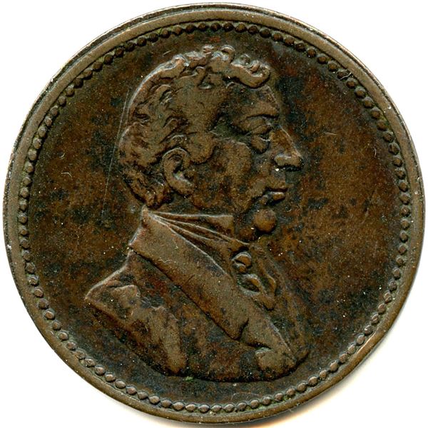 Lot of Eight Lower Canada Tokens.