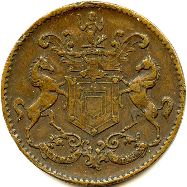 Lot of Three Br 952 St. John's Newfoundland  Rutherford Tokens.