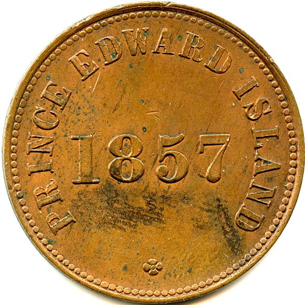 Br 919 1857 PEI Self Government  Token.