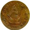 Image 3 : Lot of Two 1815 Ships Colonies And Commerce PEI Tokens.