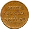 Image 10 : Lot of Seven Br 997 PEI Ships Colonies & Commerce Tokens.