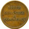 Image 12 : Lot of Seven Br 997 PEI Ships Colonies & Commerce Tokens.