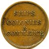Image 8 : Lot of Seven Br 997 PEI Ships Colonies & Commerce Tokens.