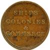 Image 14 : Lot of Eight Br 997 PEI Ships Colonies & Commerce Tokens.