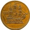 Image 1 : Lot of Eight Br 997 PEI Ships Colonies & Commerce Tokens.