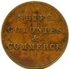 Image 8 : Lot of Eight Br 997 PEI Ships Colonies & Commerce Tokens.