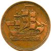 Image 9 : Lot of Eight Br 997 PEI Ships Colonies & Commerce Tokens.