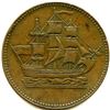 Image 1 : Lot of Three Br 997 PEI Ships Colonies & Commerce Tokens.