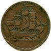 Image 3 : Lot of Three Br 997 PEI Ships Colonies & Commerce Tokens.