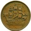 Image 1 : Br 997 PEI Ships Colonies & Commerce Token.