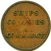 Image 10 : Lot of Six Br 997 PEI Ships Colonies & Commerce Tokens.