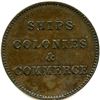 Image 12 : Lot of Six Br 997 PEI Ships Colonies & Commerce Tokens.