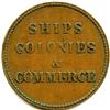 Image 6 : Lot of Six Br 997 PEI Ships Colonies & Commerce Tokens.