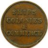 Image 8 : Lot of Six Br 997 PEI Ships Colonies & Commerce Tokens.