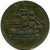 Image 1 : Lot of Six Br 997 PEI Ships Colonies & Commerce Tokens.
