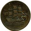 Image 3 : Lot of Six Br 997 PEI Ships Colonies & Commerce Tokens.
