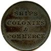 Image 6 : Lot of Six Br 997 PEI Ships Colonies & Commerce Tokens.