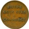 Image 10 : Lot of Ten Br 997 PEI Ships Colonies & Commerce Tokens.