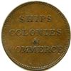 Image 18 : Lot of Ten Br 997 PEI Ships Colonies & Commerce Tokens.