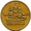 Image 1 : Lot of Ten Br 997 PEI Ships Colonies & Commerce Tokens.