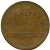 Image 20 : Lot of Ten Br 997 PEI Ships Colonies & Commerce Tokens.