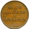 Image 4 : Lot of Ten Br 997 PEI Ships Colonies & Commerce Tokens.