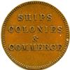 Image 6 : Lot of Ten Br 997 PEI Ships Colonies & Commerce Tokens.
