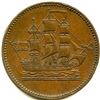 Image 3 : Lot of Five Br 997 PEI Ships Colonies & Commerce Tokens.