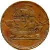 Image 5 : Lot of Five Br 997 PEI Ships Colonies & Commerce Tokens.