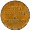 Image 8 : Lot of Five Br 997 PEI Ships Colonies & Commerce Tokens.