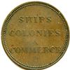 Image 10 : Lot of Six Br 997 PEI Ships Colonies & Commerce Tokens.