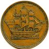Image 11 : Lot of Six Br 997 PEI Ships Colonies & Commerce Tokens.