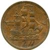 Image 1 : Lot of Six Br 997 PEI Ships Colonies & Commerce Tokens.
