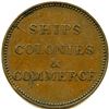 Image 8 : Lot of Six Br 997 PEI Ships Colonies & Commerce Tokens.