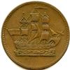 Image 1 : Br 997 PEI Ships Colonies & Commerce Token.