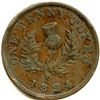 Image 6 : Lot of Four Br 868 Nova Scotia 1824 One Penny Thistle Tokens.