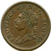 Image 1 : Lot of Four Br 870 Nova Scotia 1832 One Penny Thistle Tokens.