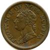 Image 3 : Lot of Four Br 870 Nova Scotia 1832 One Penny Thistle Tokens.