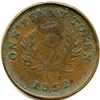 Image 4 : Lot of Six Br 870 Nova Scotia 1832 One Penny Thistle Tokens.