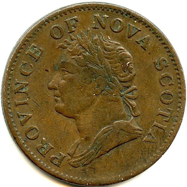 Lot of Eleven Br 871 Nova Scotia 1832 Half Penny Thistle Tokens.