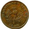 Image 4 : Lot of Eleven Br 871 Nova Scotia 1832 Half Penny Thistle Tokens.